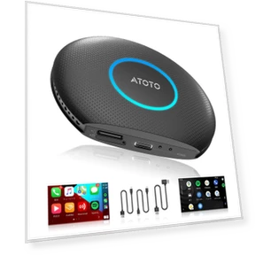 Беспроводной бокс Android Auto и CarPlay — Fire TV, MYATOTO