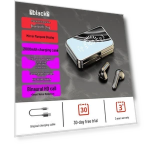 Bluetooth TWS Гарнитура-Вкладыш с Цифровым Дисплеем — Внутриканальные наушники, TrendVibeCN