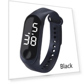 Светодиодные цифровые часы с сенсорным экраном — Наручные часы для мальчиков, Uav parts center