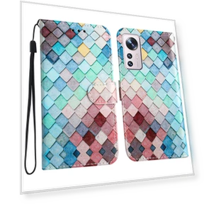 Чехол для телефона с принтом, откидная крышка из ПУ кожи с кошельком — Чехлы-книжки, Smartwatch 2025