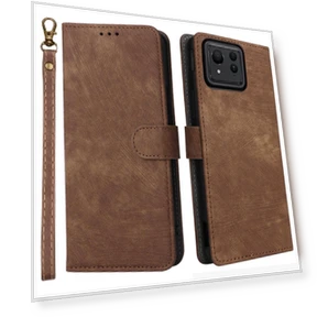 Чехол с ремешком и RFID-блокировкой для Asus Zenfone 11 Ultra 5G — Базовые чехлы, Smartwatch 2025