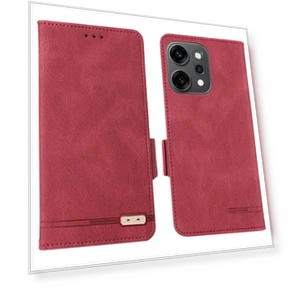 Чехол-кошелек с кожаной отделкой и аппаратным декором — Чехлы-книжки, Smartwatch 2025