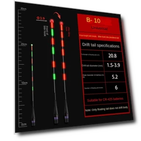 Светящийся светодиодный поплавок для ночной рыбалки — Сигнализаторы поклевки, pinxingwen