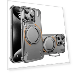 Чехол с MagSafe кольцом и подставкой — Аксессуары для телефонов, Smartwatch 2025