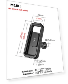 Чехол-держатель для руля с сенсорным экраном — , loverapple