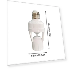 Датчик выключатель света PIR E27 с инфракрасным датчиком движения — Датчики движения, YJMP home