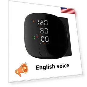 Смарт-монитор артериального давления на запястье с сенсорным экраном — Мониторы артериального давления, YJMP