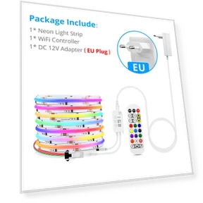 Неоновая светодиодная лента с регулировкой яркости — LED ленты, HOME-Auto-001