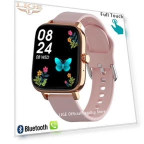 Смарт-часы женские с индивидуальным циферблатом — Умные часы, LIGE