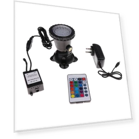 Погружной прожектор RGB для пруда — Основания, COOKING-MALL