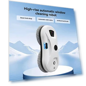 Автоматический робот для мытья окон с распылением воды — Основания, Decor Dream