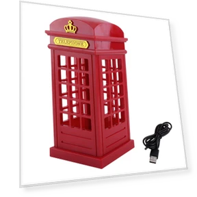 Ретро классический телефонный ночник в виде будки — Основания, Sole Street