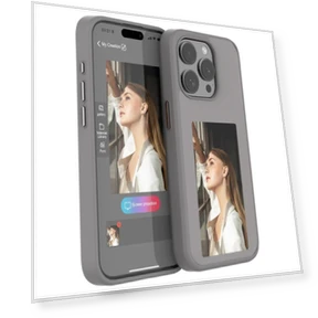 Чехол для телефона с экраном E-ink и NFC — Наклейки, ZJM Mall