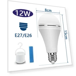 Перезаряжаемая светодиодная умная лампа E27 — Транспорт, Yiran Furniture