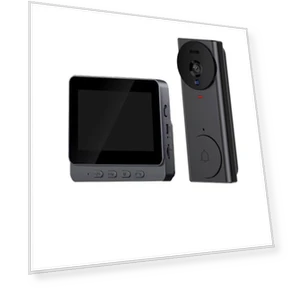 HD Камера дверного звонка с 4,3-дюймовым IPS экраном — Камеры наблюдения, Decor Dream
