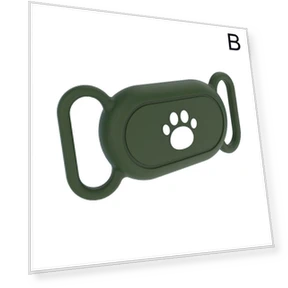 Держатель для ошейника для собак водонепроницаемый силиконовый чехол — Трекеры, KEPHCRL