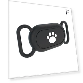 Держатель для ошейника для собак водонепроницаемый силиконовый чехол — Трекеры, Tiera