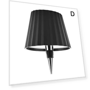 Перезаряжаемая беспроводная настольная лампа-бутылка с сенсорным управлением — Конденсаторы, Prayer M