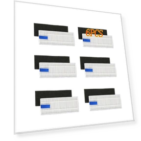 Комплект щеток и фильтров для робота-пылесоса — Запчасти и аксессуары для пылесосов, ZONDing official