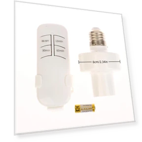 Умный патрон для лампы с пультом дистанционного управления — Таймеры, Sole Street