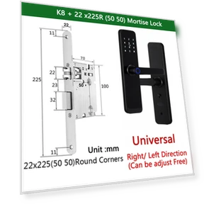 Умный замок — Замки для решеток, RAYKUBE