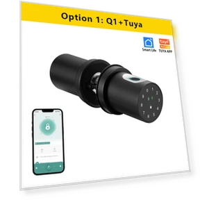 Умный замок Q1 — Домашние системы безопасности, RAYKUBE