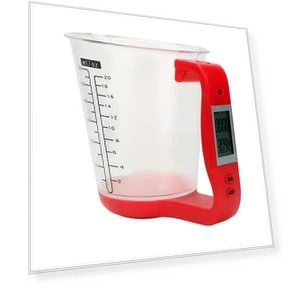 Умная мерная чашка с термометром — Весы для контроля веса, Houspace