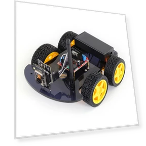 Набор Робота-Машинки с Wi-Fi и Камерой — Роботы для безопасности и наблюдения, Keyestudio