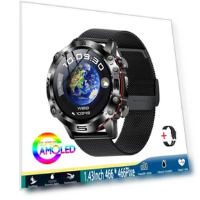 Смарт-часы с измерением давления, кислорода в крови, ЭКГ и Bluetooth-вызовами — Умные часы, Zodvboz