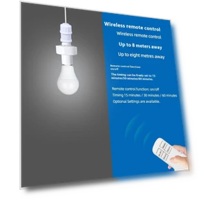 Умный патрон для лампы с беспроводным пультом и таймером — Диммеры, Solitude