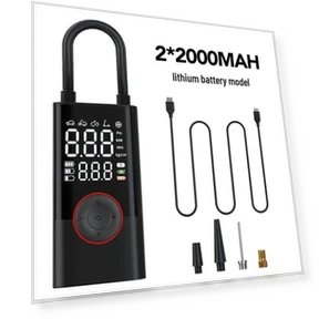 Беспроводной портативный насос для шин — Насосы и аксессуары, GearUp AutoMoto