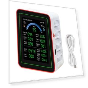 Измеритель качества воздуха с сенсорным экраном — Пена, Sole Street