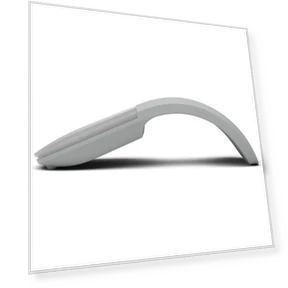 Складная беспроводная Bluetooth-мышь с эргономичным сенсорным экраном, бесшумная компьютерная мышь разноцветный — Серверы