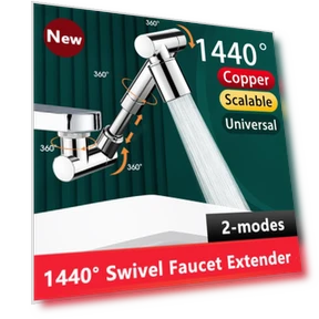 Выдвижной поворотный аэратор для смесителя — Пена, Mode Closet