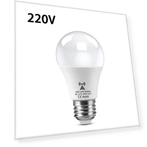 Светодиодный светильник-лампа с датчиком движения — Пена, COOKING-MALL