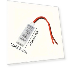 Мини LED RGB контроллер-диммер для светодиодных лент — Пульты дистанционного управления, Mode Closet
