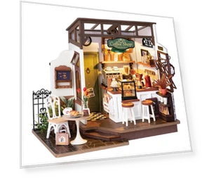 Набор миниатюрного кукольного домика DIY со светодиодной подсветкой — Основания, Omi Japan Products