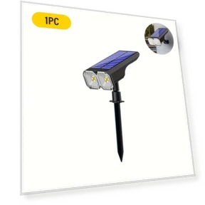 Уличный двойной солнечный светильник — Прожекторы и охранное освещение, LIUXING