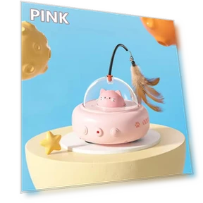 Интерактивная игрушка для кошек с вращающимся пером — Спиннеры, Happy Time For kids