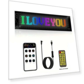 Умная светодиодная лента с матричной панелью — Коммерческие телевизоры и дисплеи, COOKING-MALL