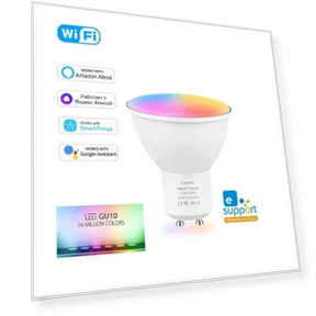 Умная светодиодная лампа-прожектор RGB — Светодиодные, COOKING-MALL