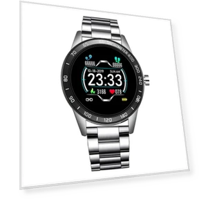 Умные часы для мужчин, водонепроницаемые, с пульсометром и измерением давления — Пена, CH-3C Electronics