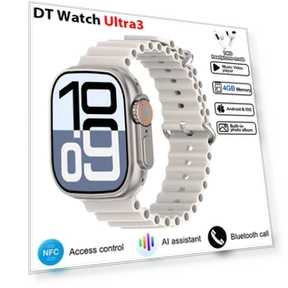 Умные часы с экраном Amoled и искусственным интеллектом — Умные часы, DT ULTRA