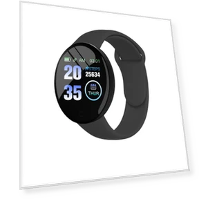 Умные часы с круглым дисплеем и мониторингом здоровья — Умные часы, COOKING-MALL