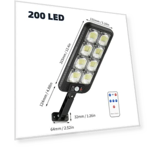 Солнечная уличная лампа с датчиком движения — Прожекторы и охранное освещение, Mode Closet