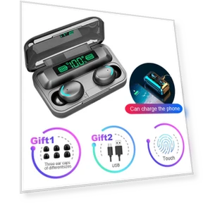 Беспроводные наушники с сенсорным управлением — Внутриканальные наушники, Popular star