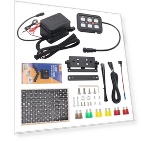 Сенсорная панель переключателей на 6 клавиш с RGB-подсветкой — Пена, Automotivemechanicalcomponents