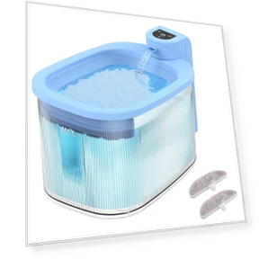 Автоматическая поилка для кошек с умным диспенсером — Пена, SAMURAI STYLE