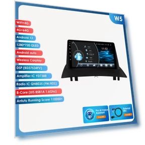 Автомагнитола с Android для Renault Megane 2 2002-2009 — Автомобильные навигаторы, SMARTY Trend