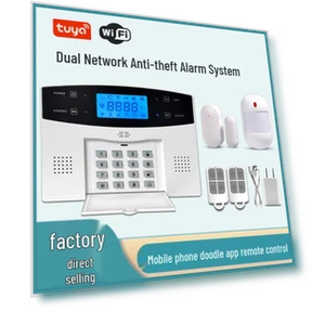 Система охранной сигнализации с двойной сетью, Wi-Fi и GSM, инфракрасные датчики для дверей и окон — Домашние системы безопасности, ToolCraft